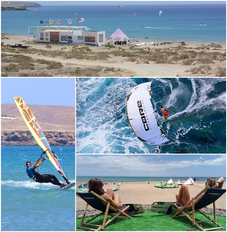 Kite & Windsurfschule in Costa Calma, Fuerteventura, Flachwasserspot