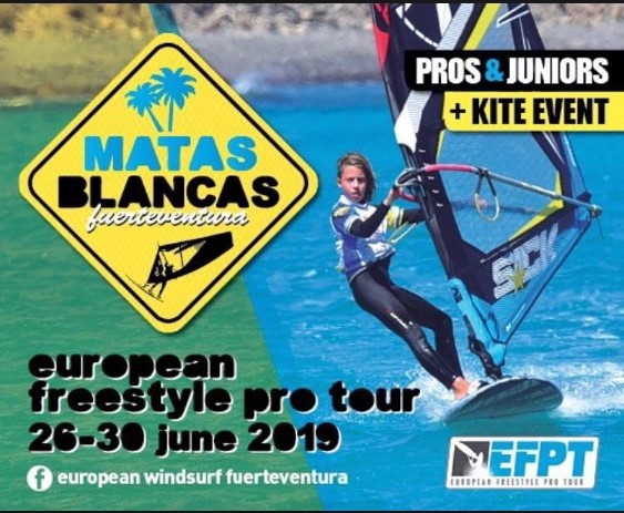 EFPT Windsurf Freestyle Event Matas Blancas Beach 26/6 - 30/6/2019