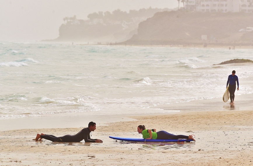 Surf courses  in La Pared